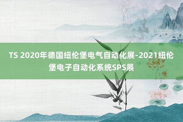 TS 2020年德国纽伦堡电气自动化展-2021纽伦堡电子自动化系统SPS展